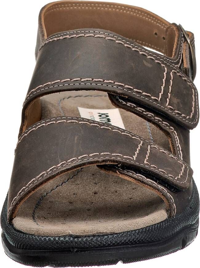 Jomos Sandalen zomerschoen klittenbandschoen outdoorschoen met contraststiksels - Foto 11