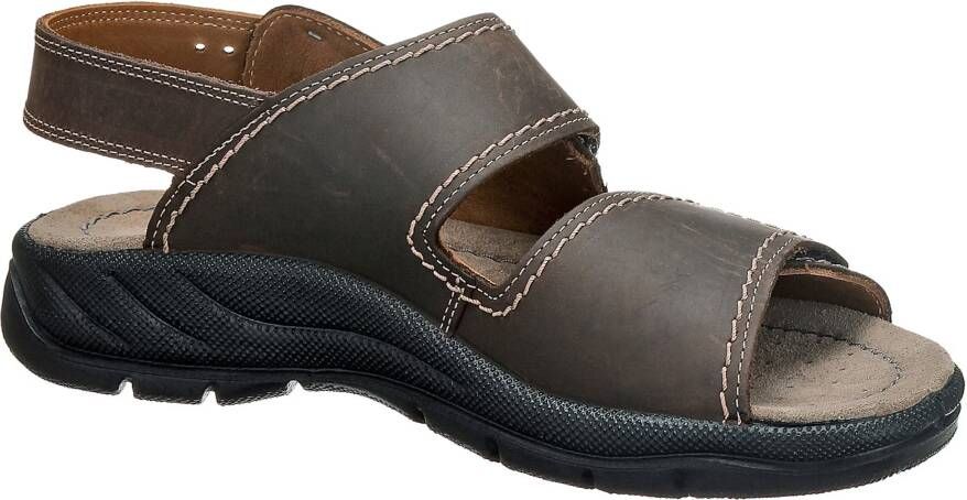 Jomos Sandalen zomerschoen klittenbandschoen outdoorschoen met contraststiksels - Foto 12