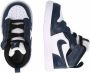 Jordan Nike 1 Mid Schoen voor baby's peuters Armoury Navy Black White Kind - Thumbnail 3