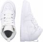 Jordan 1 Mid voorschools Schoenen White Leer Foot Locker - Thumbnail 4