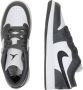 Air Jordan Nike 1 Low GS Grijs Wit Zwart Sneakers Unisex Doos Zonder Deksel - Thumbnail 7