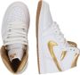 Nike Air Jordan 1 Retro High OG Metallic Gold Sneakers Wit Metallic Goud - Thumbnail 10