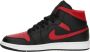 Jordan Air 1 Mid Air 1 in zwart formaten: 42.5 - Thumbnail 4