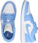 Jordan 1 Low Dames Schoenen Blauw Maat: 38.5 Leer Synthetisch Foot Locker - Thumbnail 14