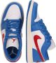 Nike Air Jordan 1 Low Sport Blue Gym Red (Women's) D BLAUW Schoenen - Thumbnail 8