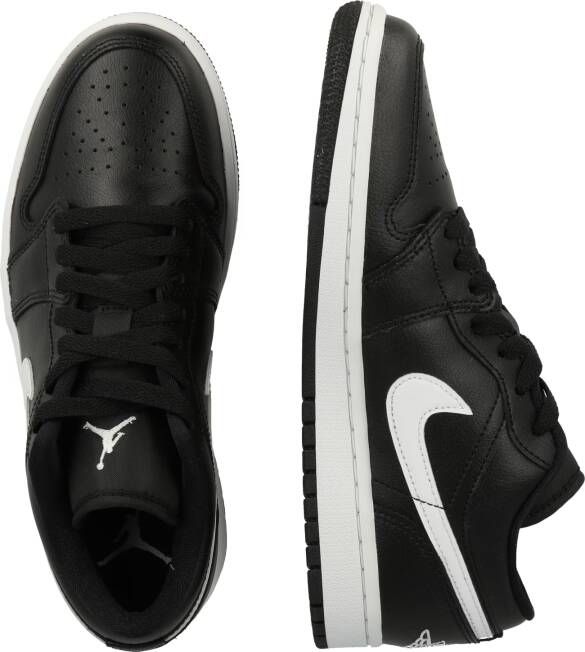 Nike Air Jordan 1 Low Mixte Zwarte Sneakers Black Heren - Foto 3