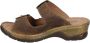 Josef Seibel Catalonia 76 Clog für Damen Braun - Thumbnail 3