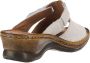 Josef Seibel Catalonia 32 Clog für Damen Weiß - Thumbnail 5