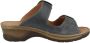 Josef Seibel Catalonia 76 Clog für Damen Blau - Thumbnail 5