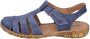 Josef Seibel Rosalie 48 Sandale für Damen Blau - Thumbnail 4