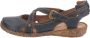 Josef Seibel ROSALIE 13 Volwassenen Platte sandalenDames Sandalen Blauw - Thumbnail 12