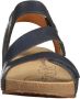 Josef Seibel TONGA 25 Volwassenen Sandalen met hakDames Sandalen Blauw - Thumbnail 6