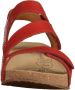 Josef Seibel TONGA 25 Volwassenen Sandalen met hakDames Sandalen Rood - Thumbnail 11