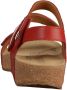 Josef Seibel TONGA~25~~~~~~~~~~~~~~~~~~~~~~ Sandalen met hakDames Sandalen Rood - Thumbnail 12