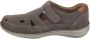 Josef Seibel Comfortabele Heren Sandalen in Donkergrijs - Thumbnail 4