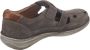 Josef Seibel Comfortabele Heren Sandalen in Donkergrijs - Thumbnail 6