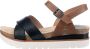 Josef Seibel Comfortabele Sandalen voor Dames in Zwart - Thumbnail 3