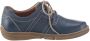 Josef Seibel NEELE~44~~~~~~~~~~~~~~~~~~~~~~ Dames veterschoenen Blauw - Thumbnail 10