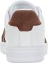 K-Swiss Classic Court Tiebreak Leather Heren Schoenen Trainers Wit 07011 - Thumbnail 3