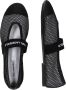 Karl Lagerfeld Ballerinas Karo Mesh Pump in zwart - Thumbnail 3