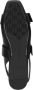 Karl Lagerfeld Konnie Double Buckle Sling in zwart - Thumbnail 5
