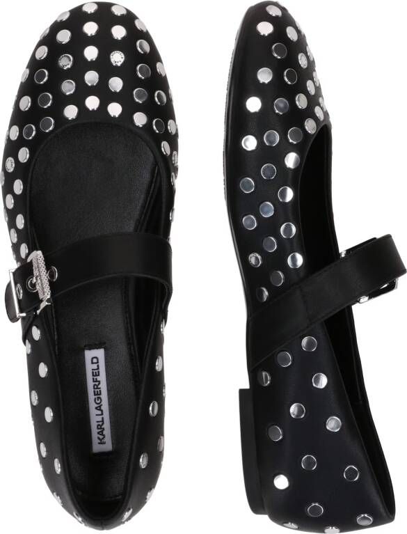 Karl Lagerfeld Ballerina met riempjes