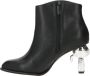 Karl Lagerfeld Boots & laarzen Ikon Heel Short Zip Boot in zwart - Thumbnail 4