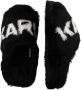 Karl Lagerfeld Kapcie Kasa Karl Kl40220 WF0 S Zwart Dames - Thumbnail 2