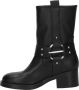 Karl Lagerfeld Boots Brooklyn Mid Leg Strap Boot in zwart - Thumbnail 3