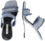 Karl Lagerfeld Sandalen met hak Waverly Double Strap Slide in blauw - Thumbnail 6