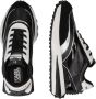 Karl Lagerfeld Zwarte Leren Suède Veterschoenen Black Dames - Thumbnail 7