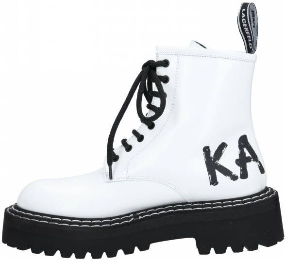 Karl Lagerfeld Veterlaarsjes 'Patrol II Brush Logo Hi Lace'