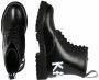 Karl Lagerfeld Trope borstel logo laarzen hi kl45450i 000 schoenen Black Dames - Thumbnail 2