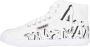 Kawasaki Sneakers Graffiti Canvas Boot K202415 1002 White - Thumbnail 8