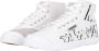 Kawasaki Sneakers Graffiti Canvas Boot K202415 1002 White - Thumbnail 9