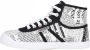Kawasaki Sneakers News Paper Canvas Boot K202413 1002 White - Thumbnail 9