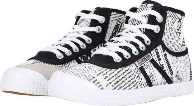 Kawasaki Sneakers hoog 'News paper'