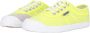 Kawasaki Klassieke Canvas Sneakers Yellow Heren - Thumbnail 3