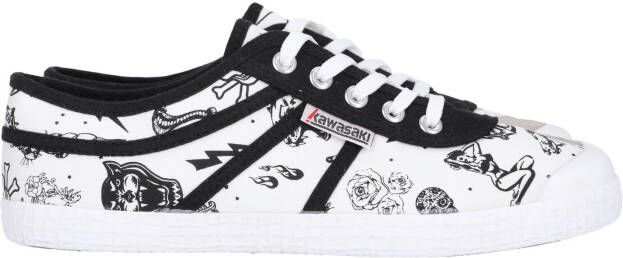 Kawasaki Sneakers laag 'Tattoo'