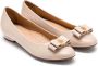 Kazar Dames beige ballerina's Beige Dames - Thumbnail 3