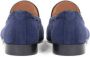 Kazar slip on marineblauwe loafers met kwastjes - Thumbnail 3