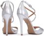 Kazar Elegante zilveren sandalen op een hoge hak - Thumbnail 4
