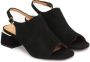 Kazar Stabiliserende Suède Sandalen Black Dames - Thumbnail 3
