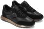 Kazar Comfortabele sneakers van graanleer en suède voor heren Black Heren - Thumbnail 3