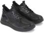 Kazar Zwarte sneakers voor heren - Thumbnail 4