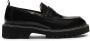Kazar Studio Zwarte loafers gestikt met witte draad Black Heren - Thumbnail 2