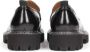 Kazar Studio Zwarte loafers gestikt met witte draad Black Heren - Thumbnail 4