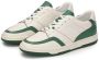 Kazar Studio White and green men's sneakers - Thumbnail 3