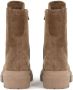 Kazar Dames donker beige enkellaarzen Brown Dames - Thumbnail 10