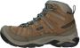 Keen Circadia Mid Dames Wandelschoenen Toasted Coconut North Atlantic Bruin Leer K1026764 - Thumbnail 13